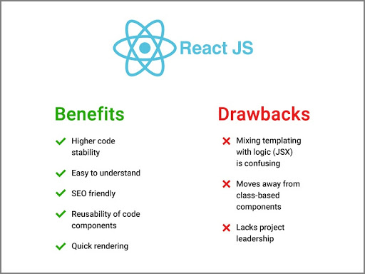 React js pros and cons