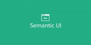 top front end frameworks semantic UI