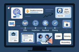 real estate software development workflow